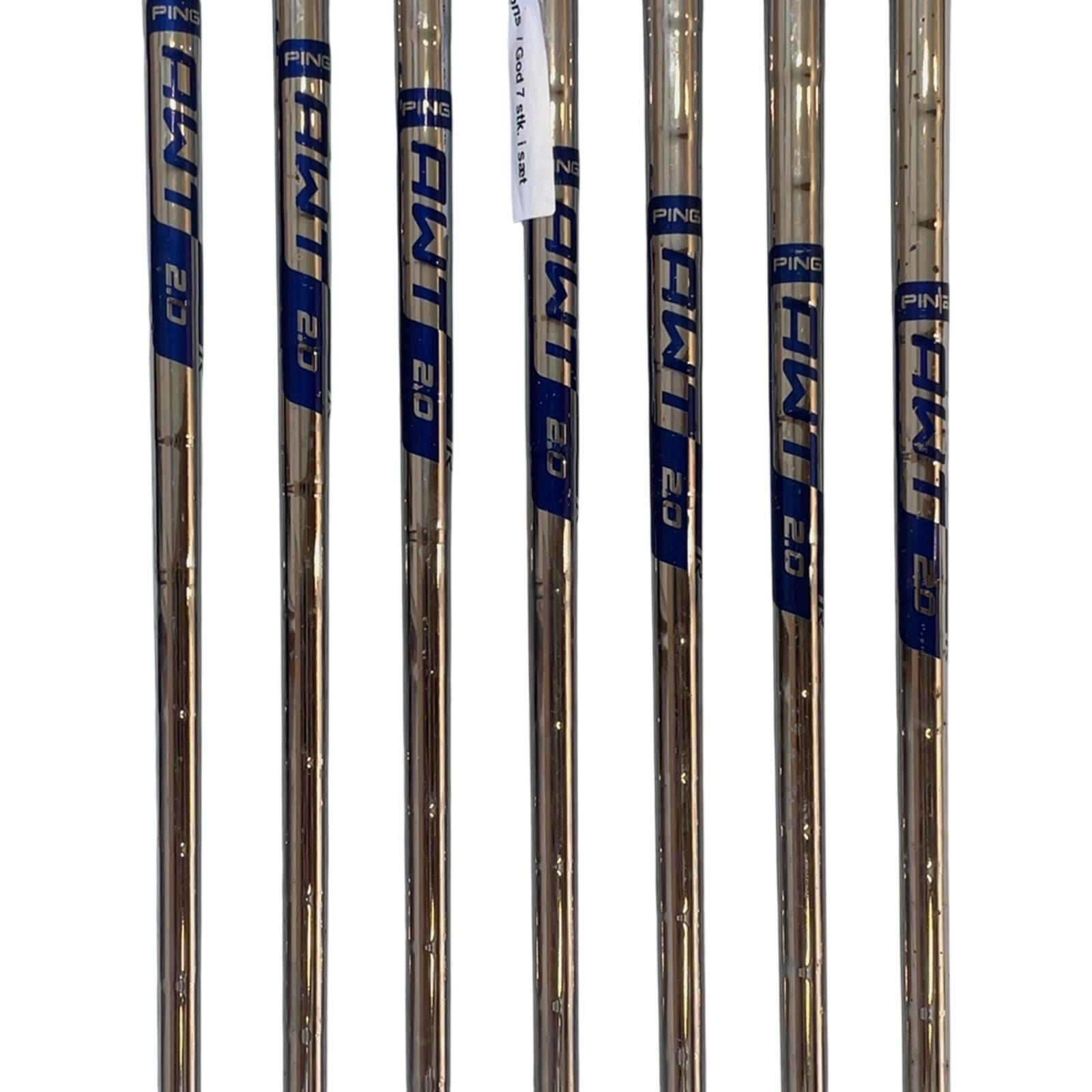 PING G IJzerset / 4-PW / Flex Regular / Staal 4/7