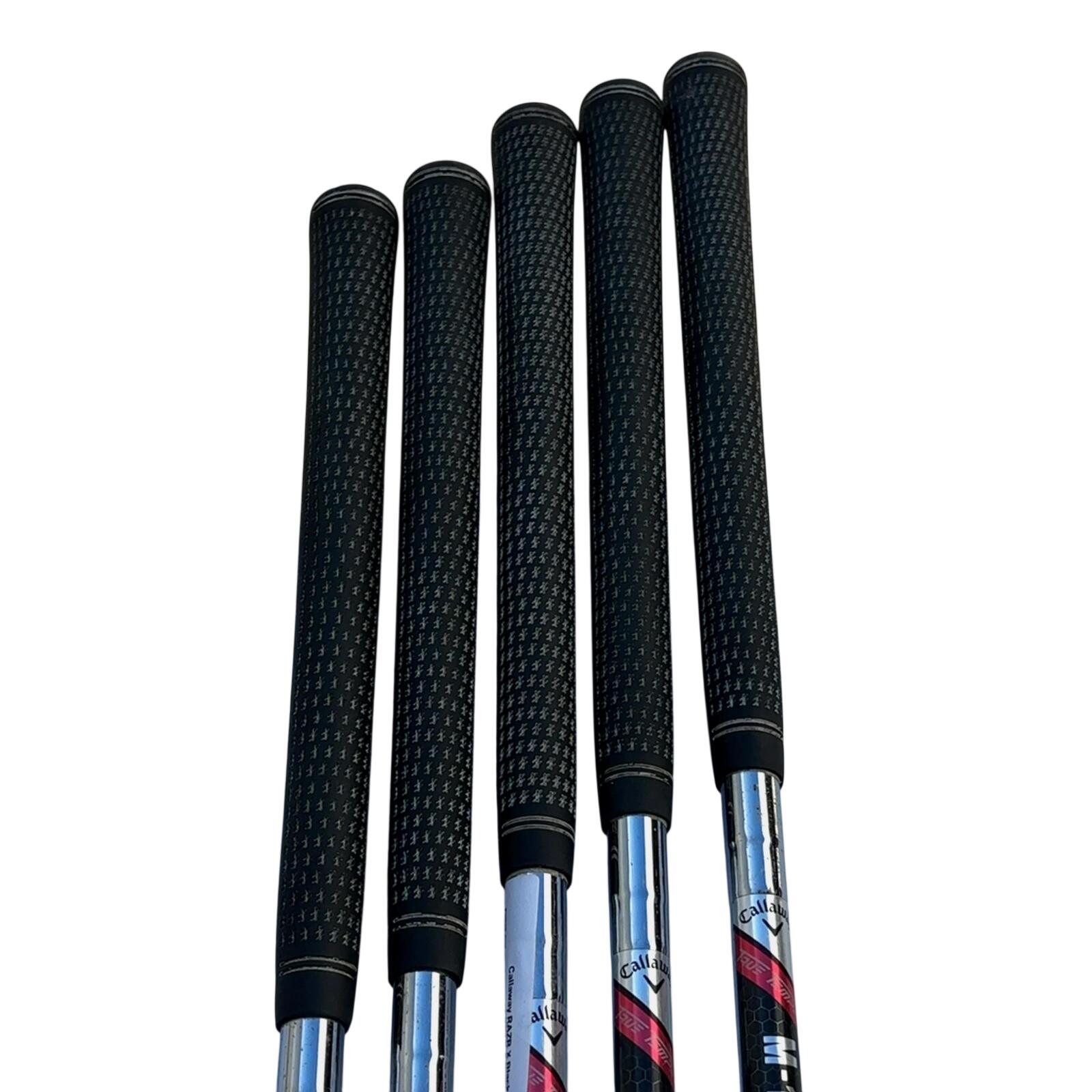 Callaway Razr X Black IJzerset / 5-7i+9i-PW / Flex Uniflex / Staal 5/7