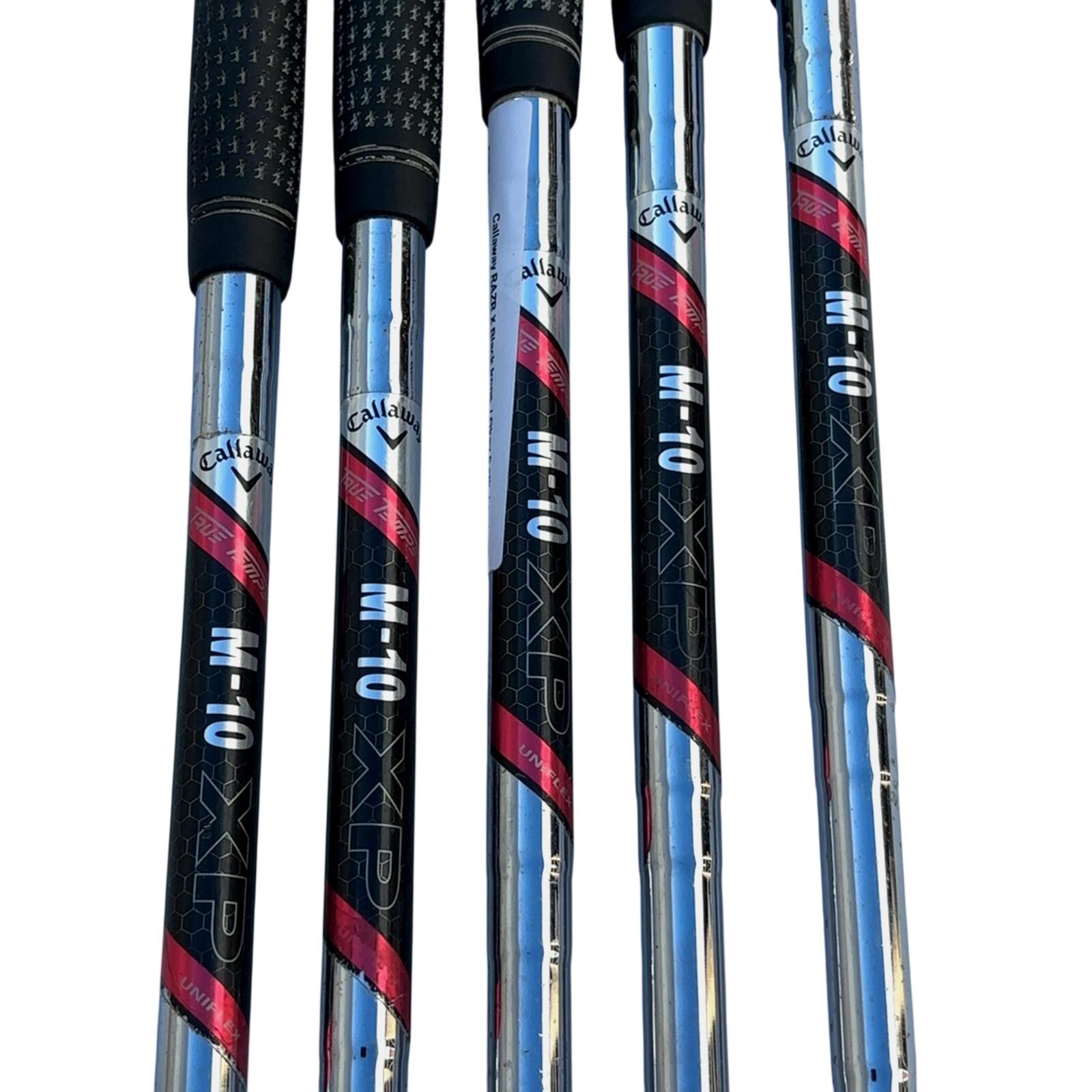 Callaway Razr X Black IJzerset / 5-7i+9i-PW / Flex Uniflex / Staal 4/7