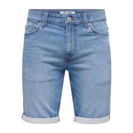 Bermudas et shorts pour hommes Only&sons Bleu.