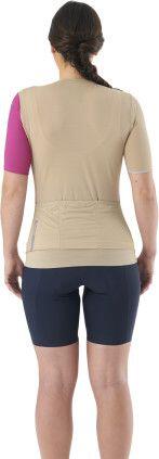 Maillot de manga corta para mujer Mavic Essential Beige/Rosa 2/6