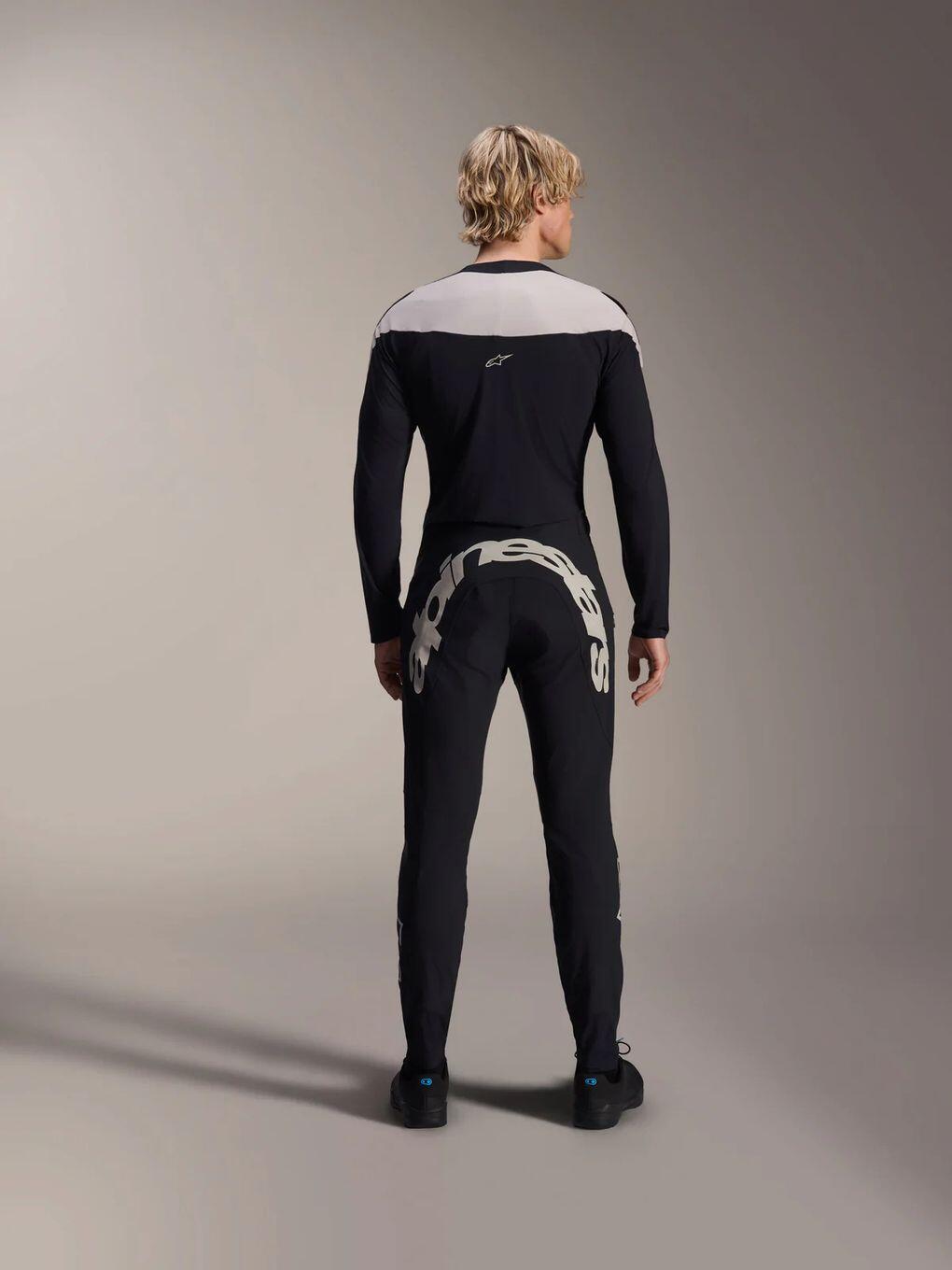 Maglia Alpinestars A-Supra Melt Uomo Nero 3/4