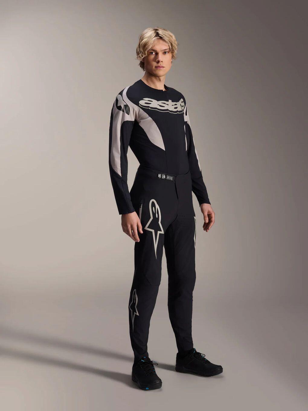 Maglia Alpinestars A-Supra Melt Uomo Nero 2/4