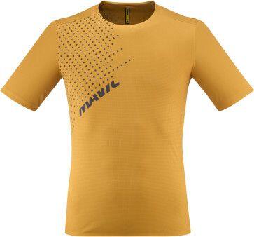 T-Shirt Running Mavic Crosstrail Jaune Homme 2/6
