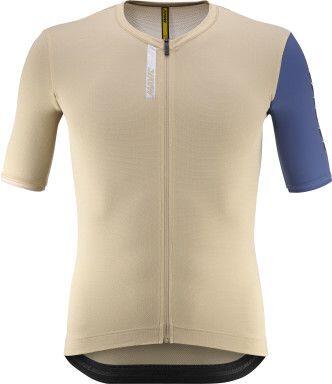 Camisola Mavic Essential de manga curta para homem Bege 5/6