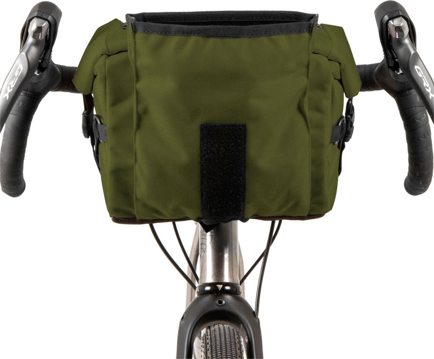 Restrap Bar Pack 10L Borsa da Manubrio Verde Oliva 2/5