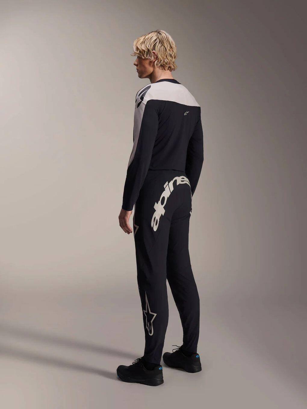 Maglia Alpinestars A-Supra Melt Uomo Nero 4/4