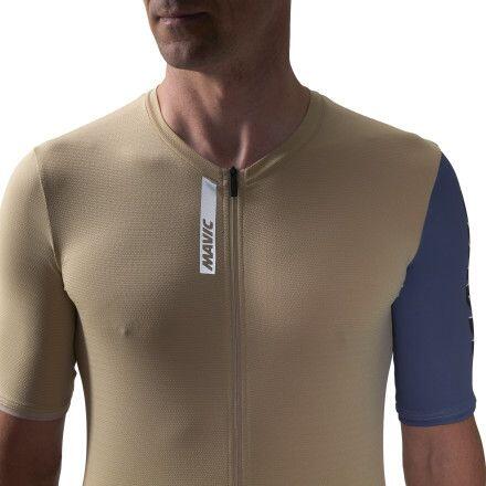 Camisola Mavic Essential de manga curta para homem Bege 4/6
