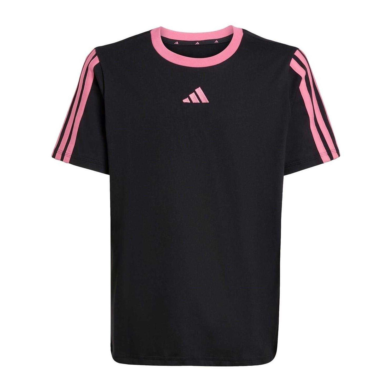 Adidas Girls Essentials 3 Stripes T-Shirt