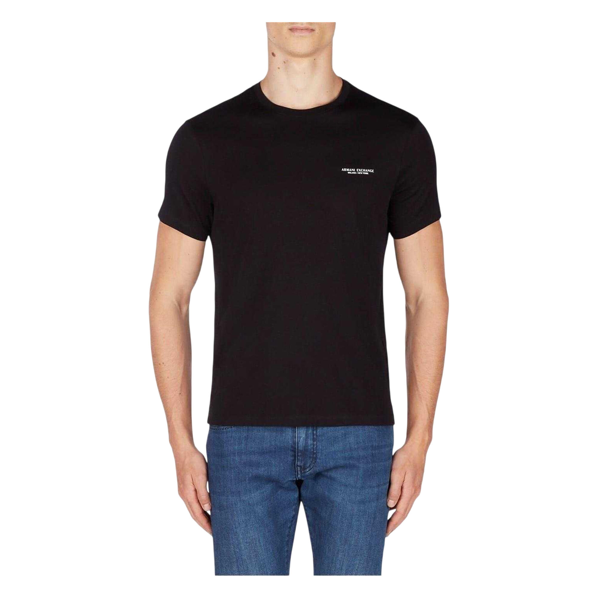 Armani Exchange Mens Logo Cotton T-Shirt