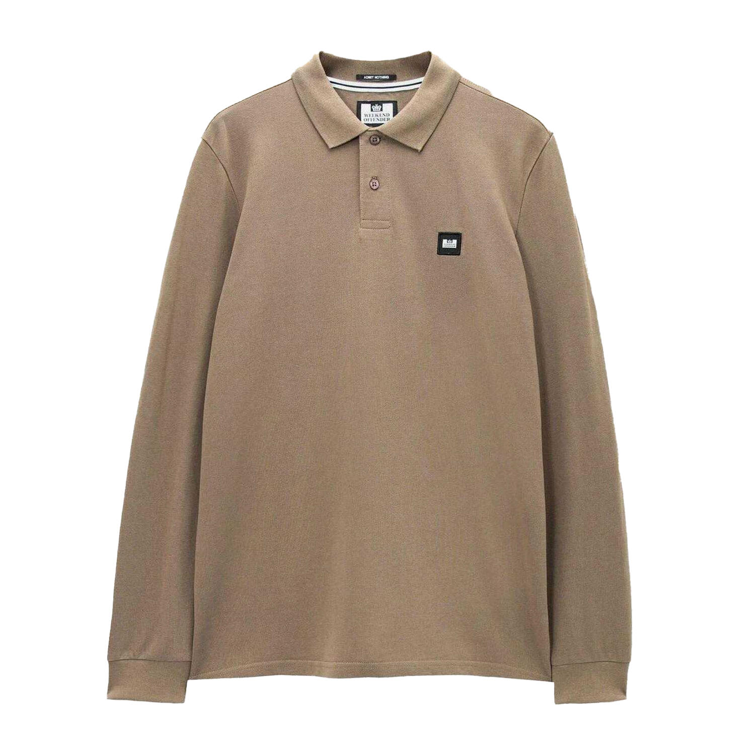 Weekend Offender Mens Long-Sleeved Polo Shirt
