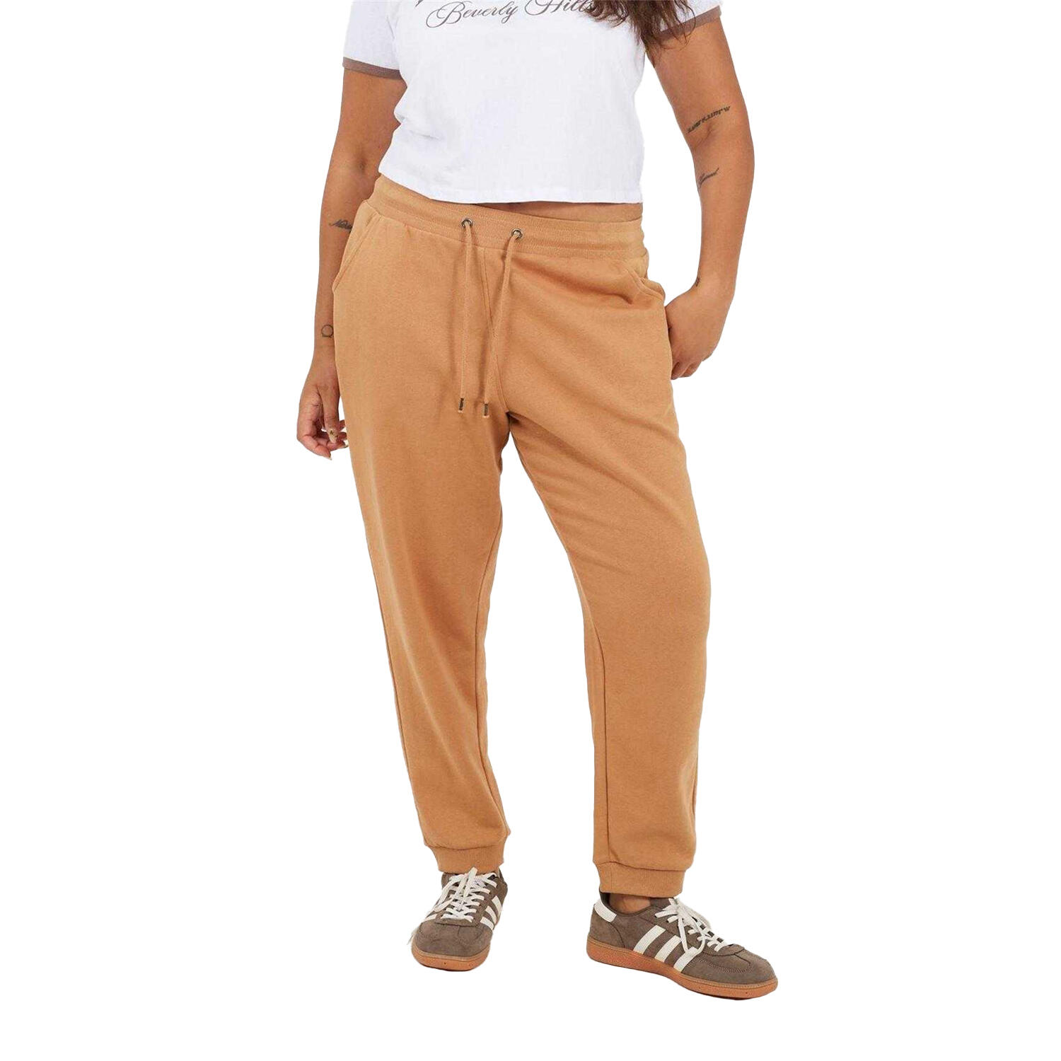 Brave Soul Womens/Ladies Plus Jogging Bottoms