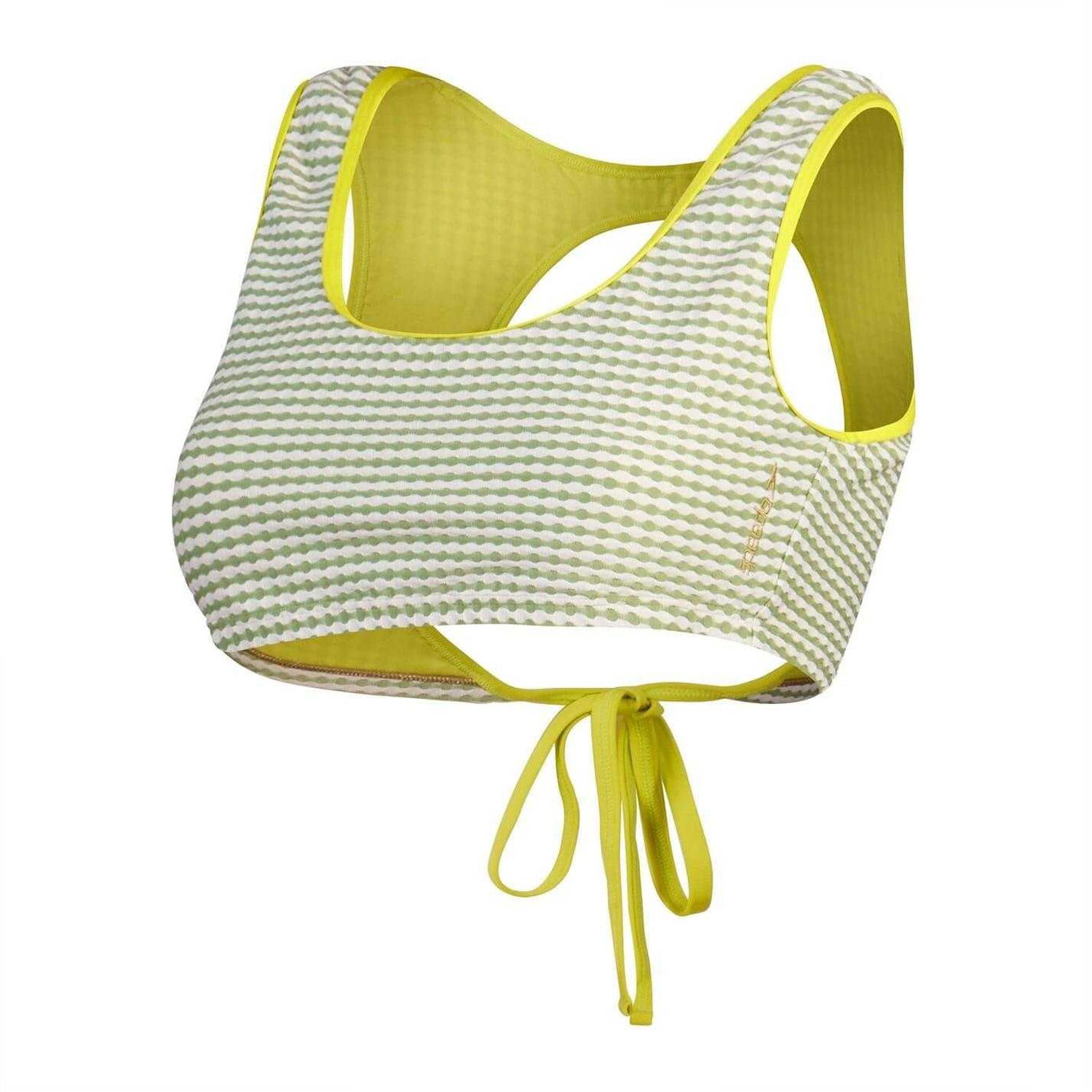 Speedo Womens/Ladies Horizontal Stripe Bikini Top