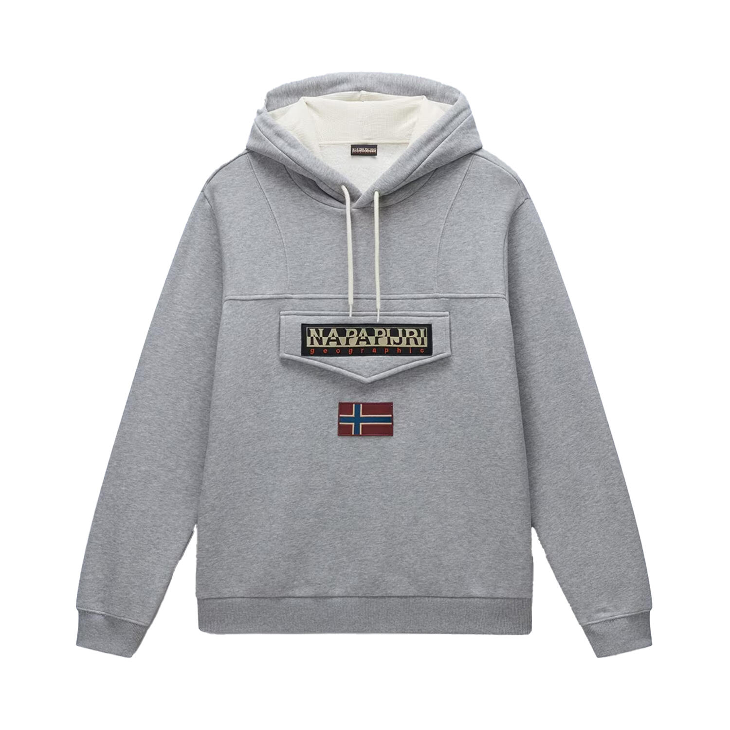 Napapijri Mens Logo Cotton Hoodie