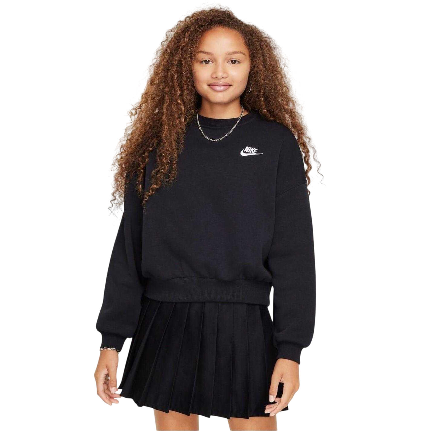 Nike Childrens/Kids Boxy Long-Sleeved Sweatshirt