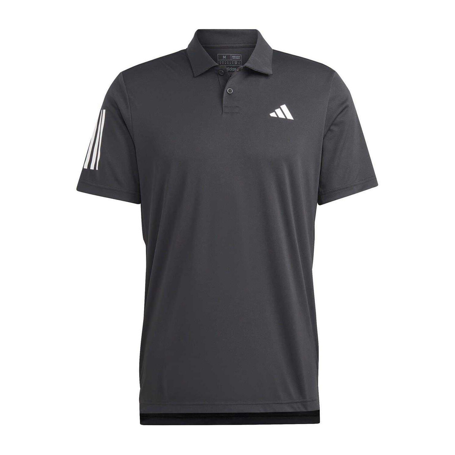 Adidas Mens Club 3 Stripes Polo Shirt