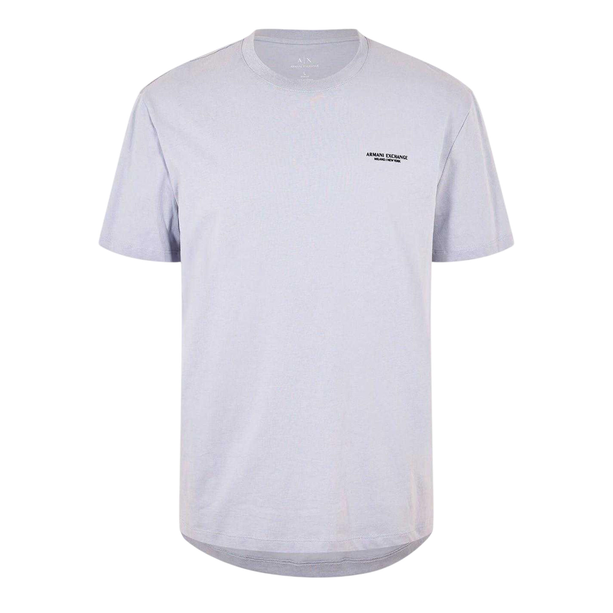 Armani Exchange Mens Logo Cotton T-Shirt