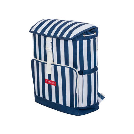 Flamingueo sac à dos glacière thermique 25l conserve froid 6h bleu