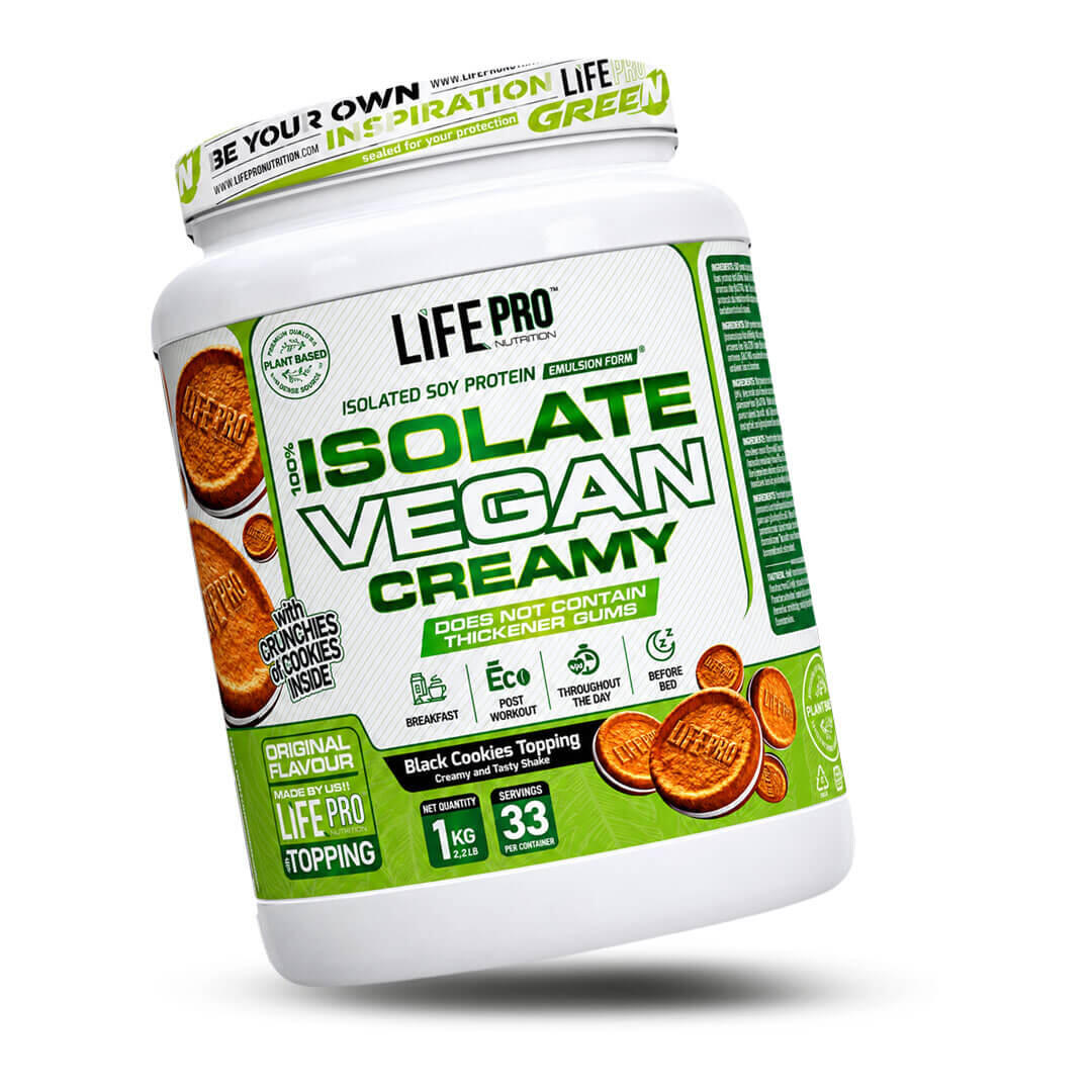 LIFE PRO ISOLATE VEGAN CREAMY 1KG - Aislado de Proteína Vegetal Cremosa 2/6