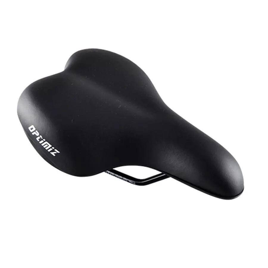 Selle loisir confort mixte rail acier Optimiz 1/4