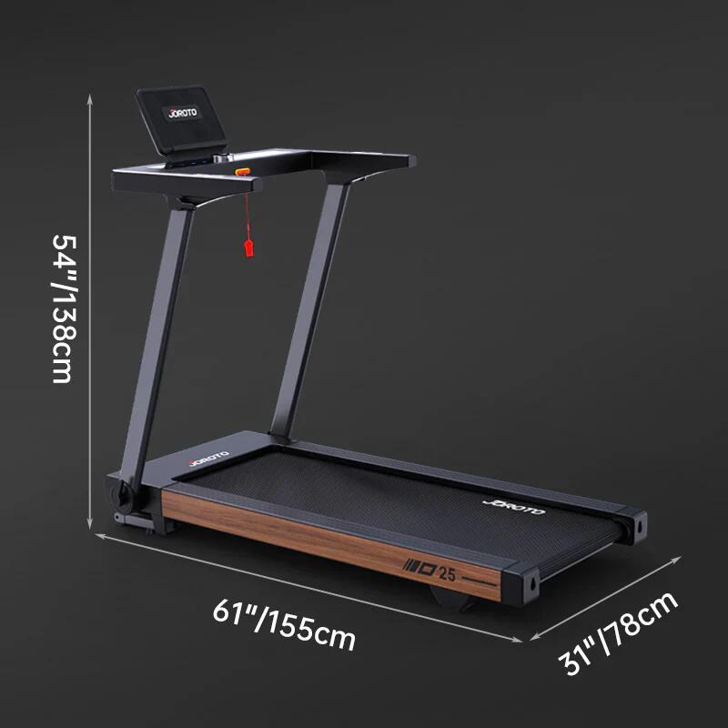 Tapis de course pliable D25 – 1 à 16 km/h, inclinaison de 9%, taille 48 × 130cm 5/7