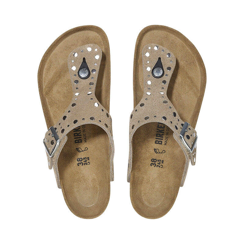Sandálias Birkenstock Birkenstock Gizeh Rivet Suede Birkenstock 5/7