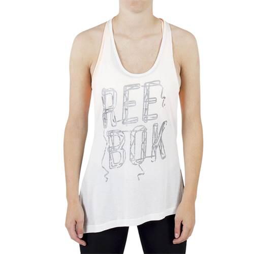 Tricou sport bq5822 fără mâneci alb damă