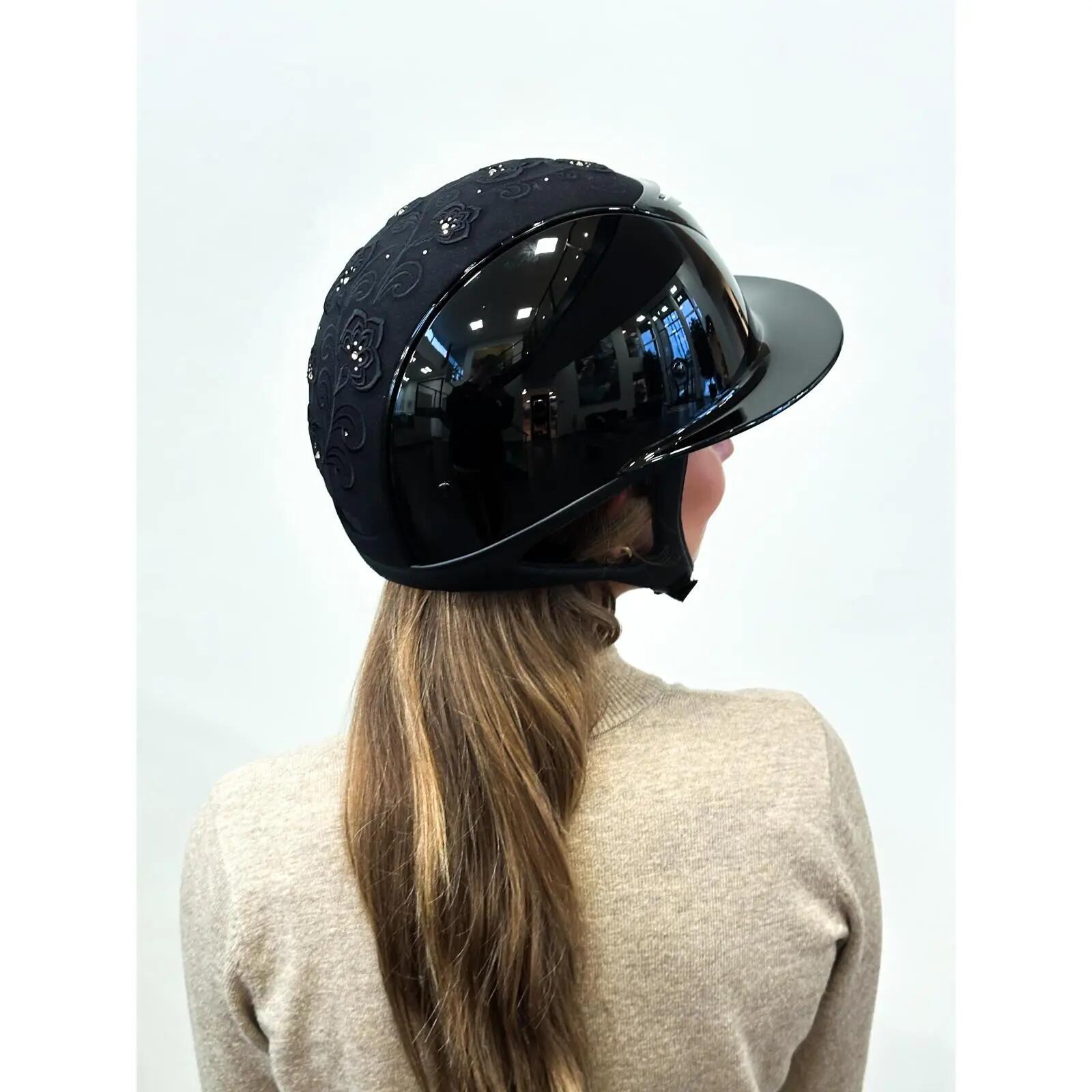Casque d'équitation fille OneK Embroidery Top 3/3