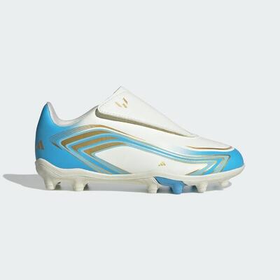 F50 messi club velcro firm ground / multi ground voetbalschoenen kids