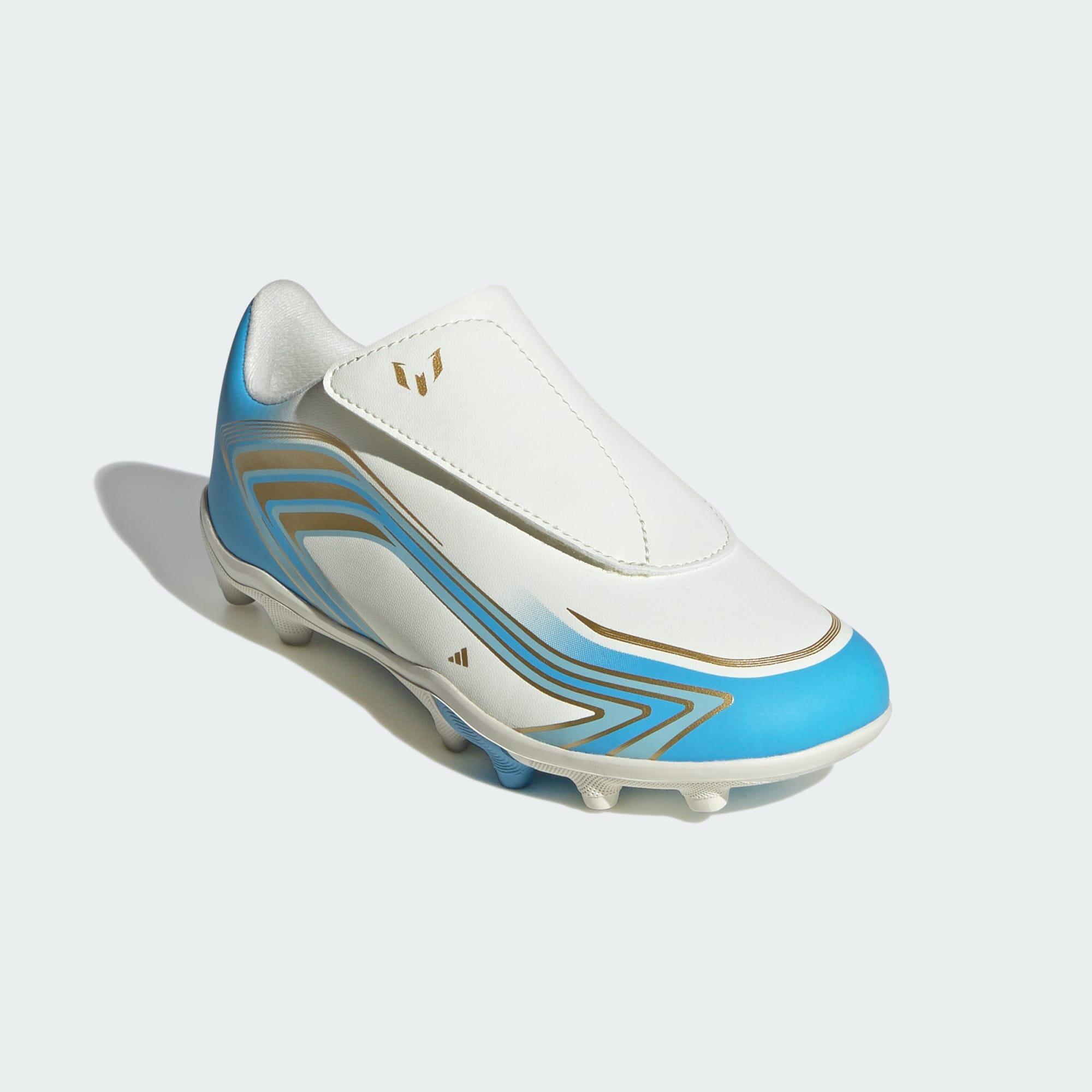 Botas de Futebol F50 MESSI CLUB Velcro Firm Ground / Multi Ground para Criança 4/7