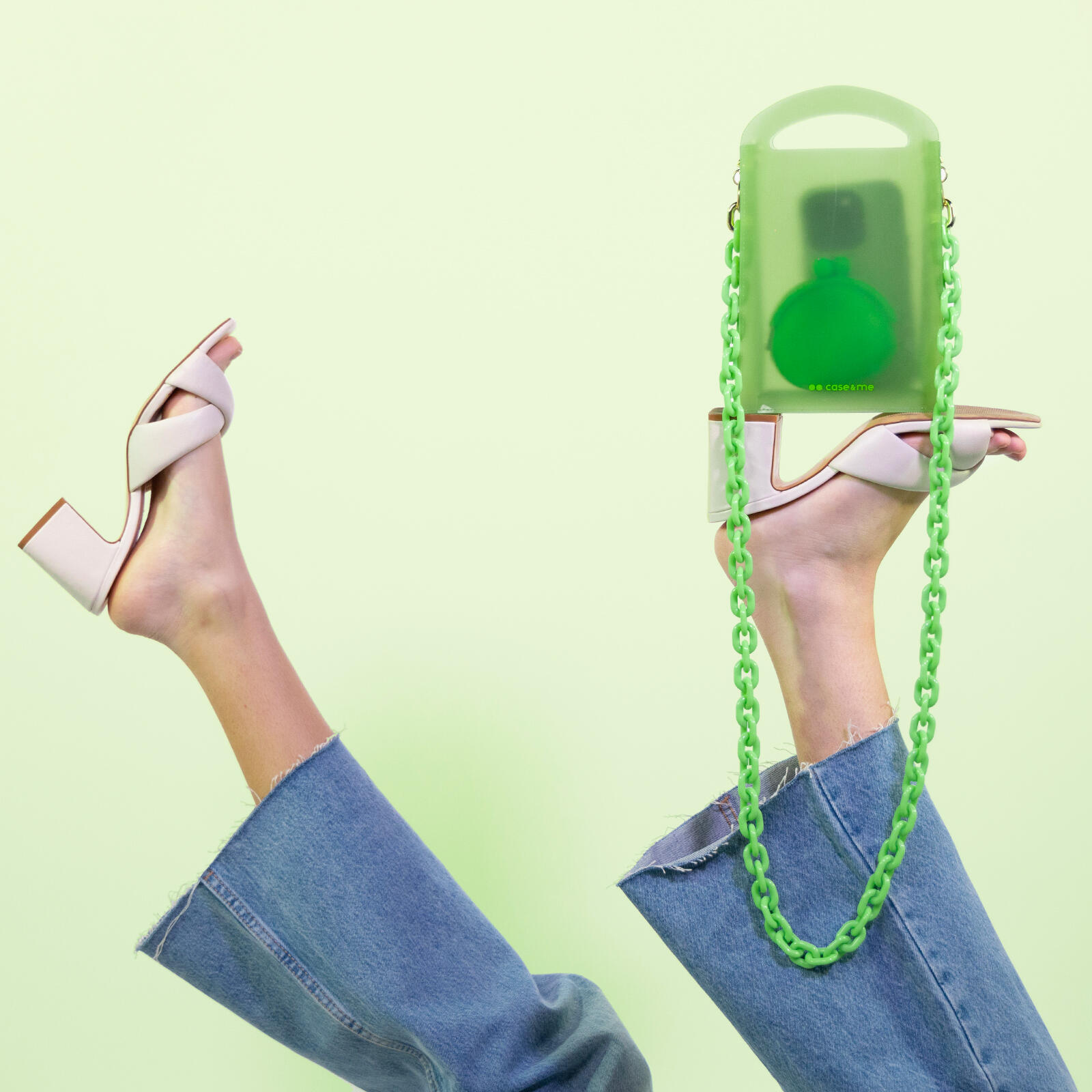 Sac à bandoulière avec chaînette pour smartphones et objets 3/7