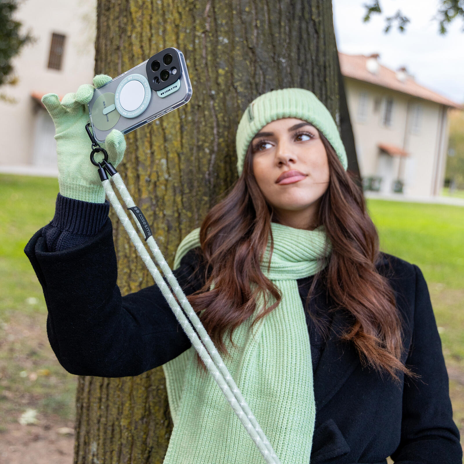 Tour de cou d'hiver pour smartphone 2/4