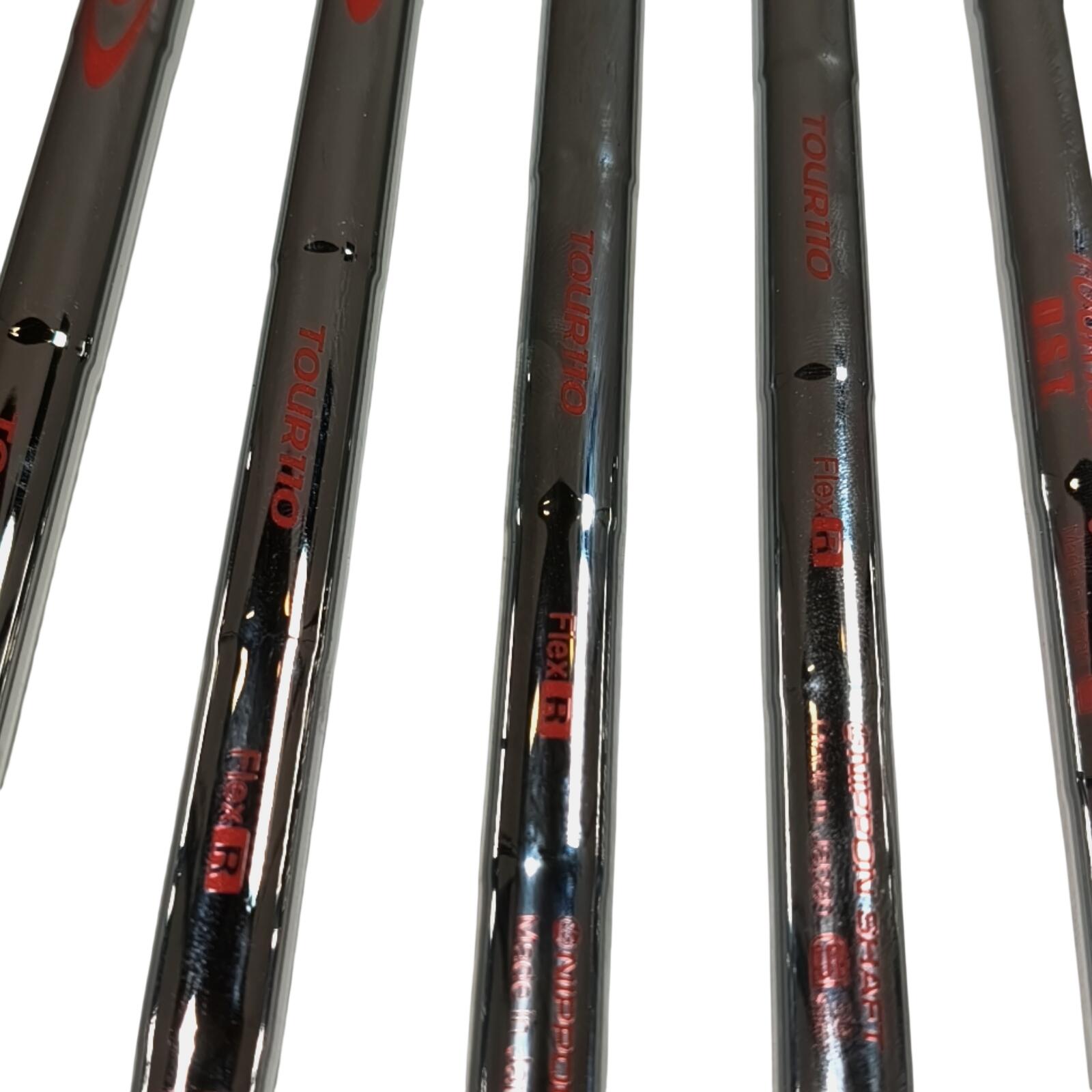 Srixon ZXi 5 Black IJzerset / 5-PW+AW / Flex Regular / Staal 5/7