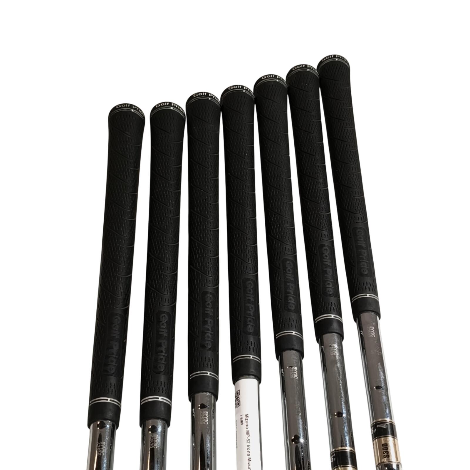 Mizuno MP-52 IJzerset / 4-PW / Flex Stiff / Staal 5/7