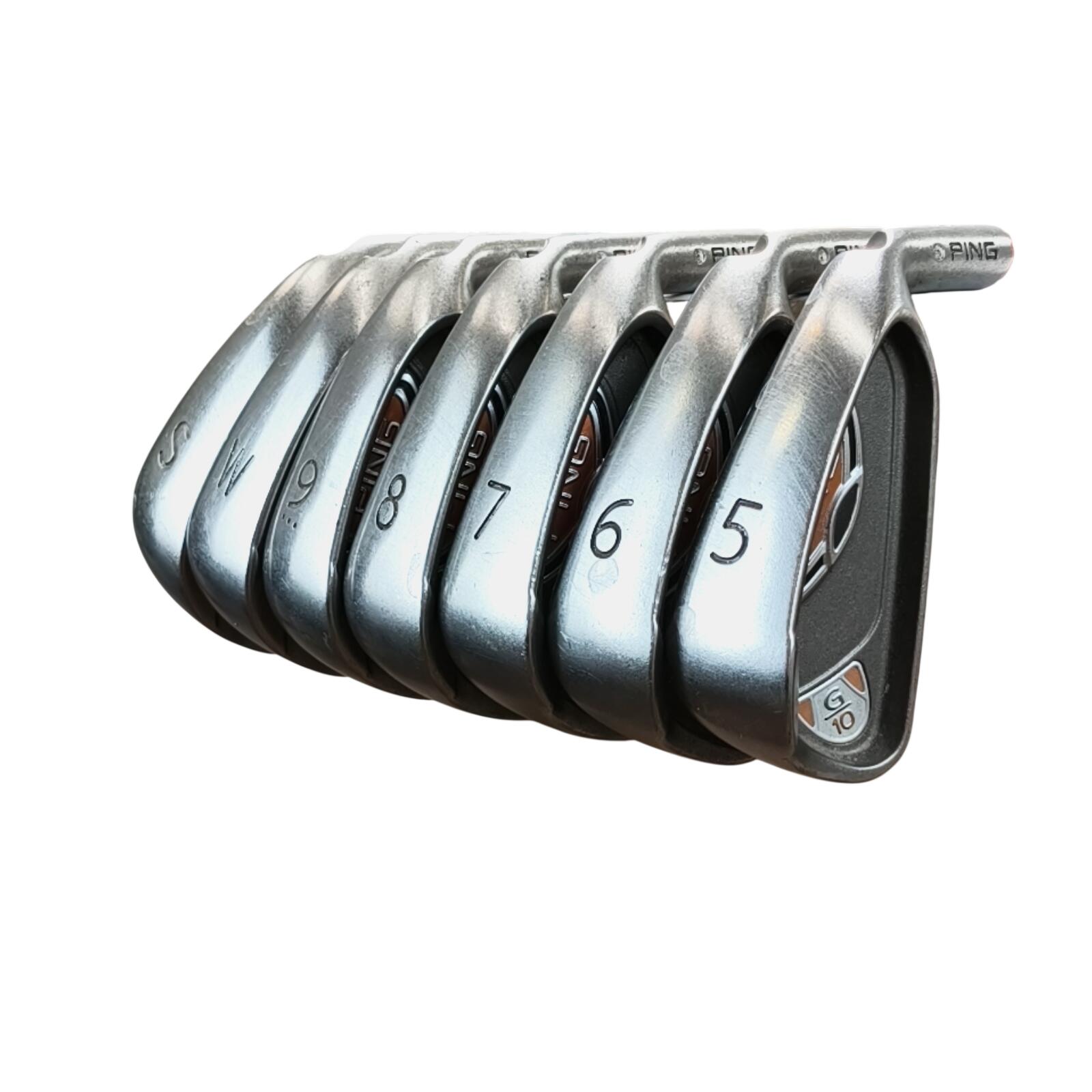 PING G10 IJzerset / 5-PW+SW / Flex Regular / Grafiet 3/7