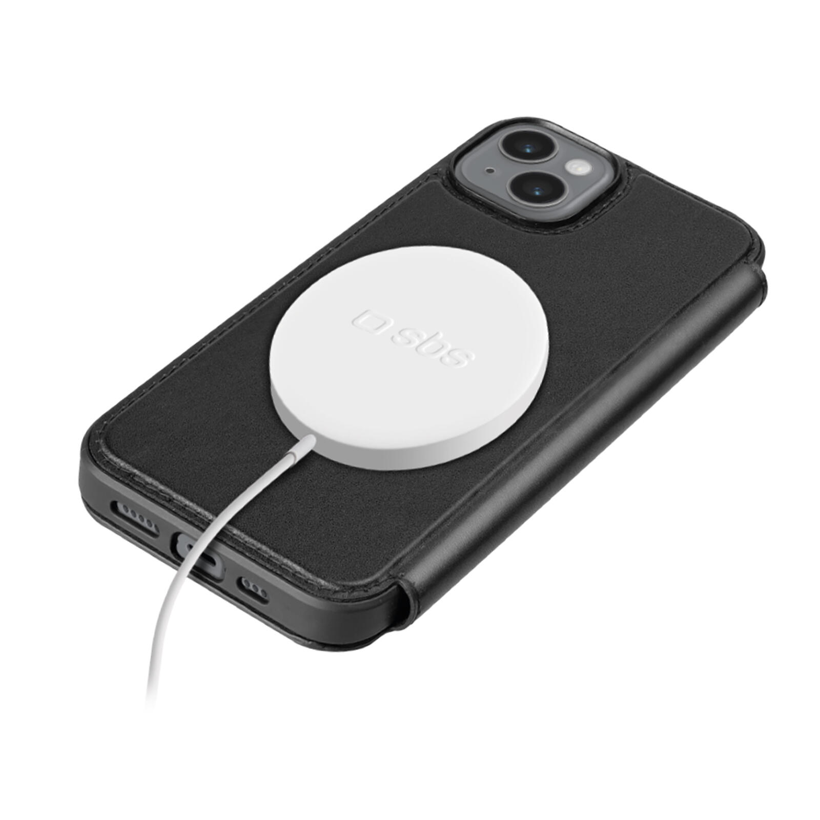 Étui portefeuille compatible MagSafe pour iPhone 15 Plus/14 Plus 2/2