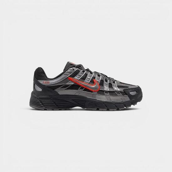 Nike P-6000 Anthracite Picante Red Metallic Cool Grey (GS)