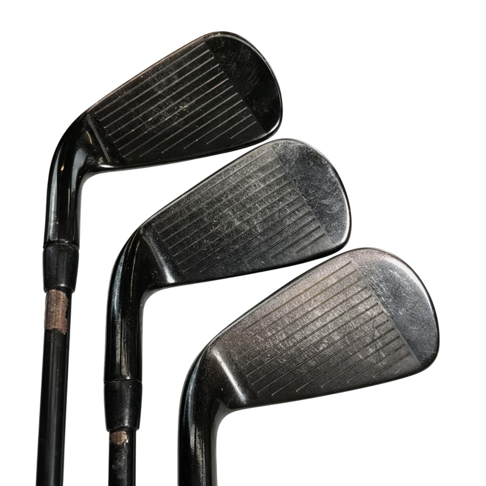Titleist AP3 718 Blackout IJzerset / 4-PW / Flex Stiff / Staal 6/7