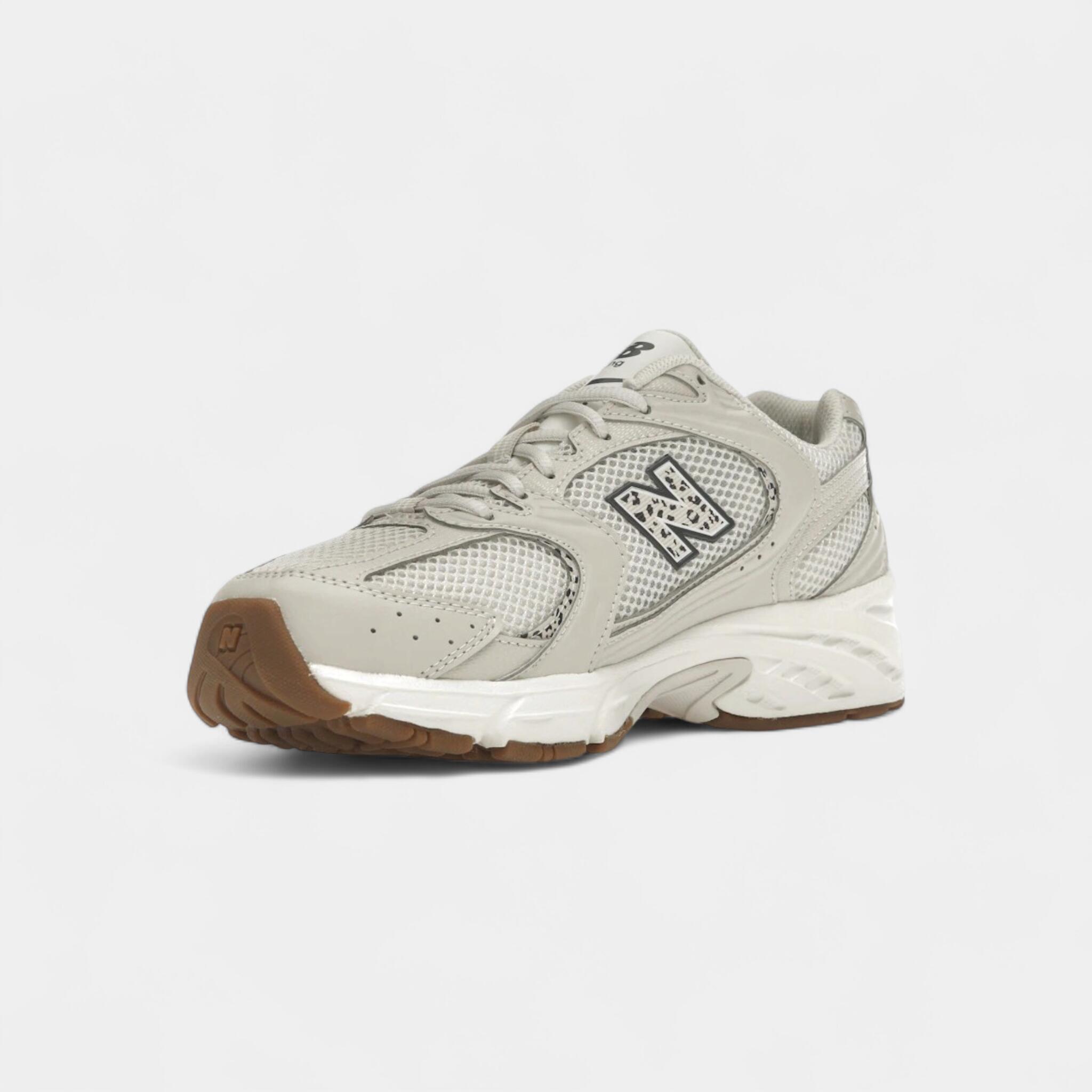 New Balance 530 Moonbeam Cow Print 3/5
