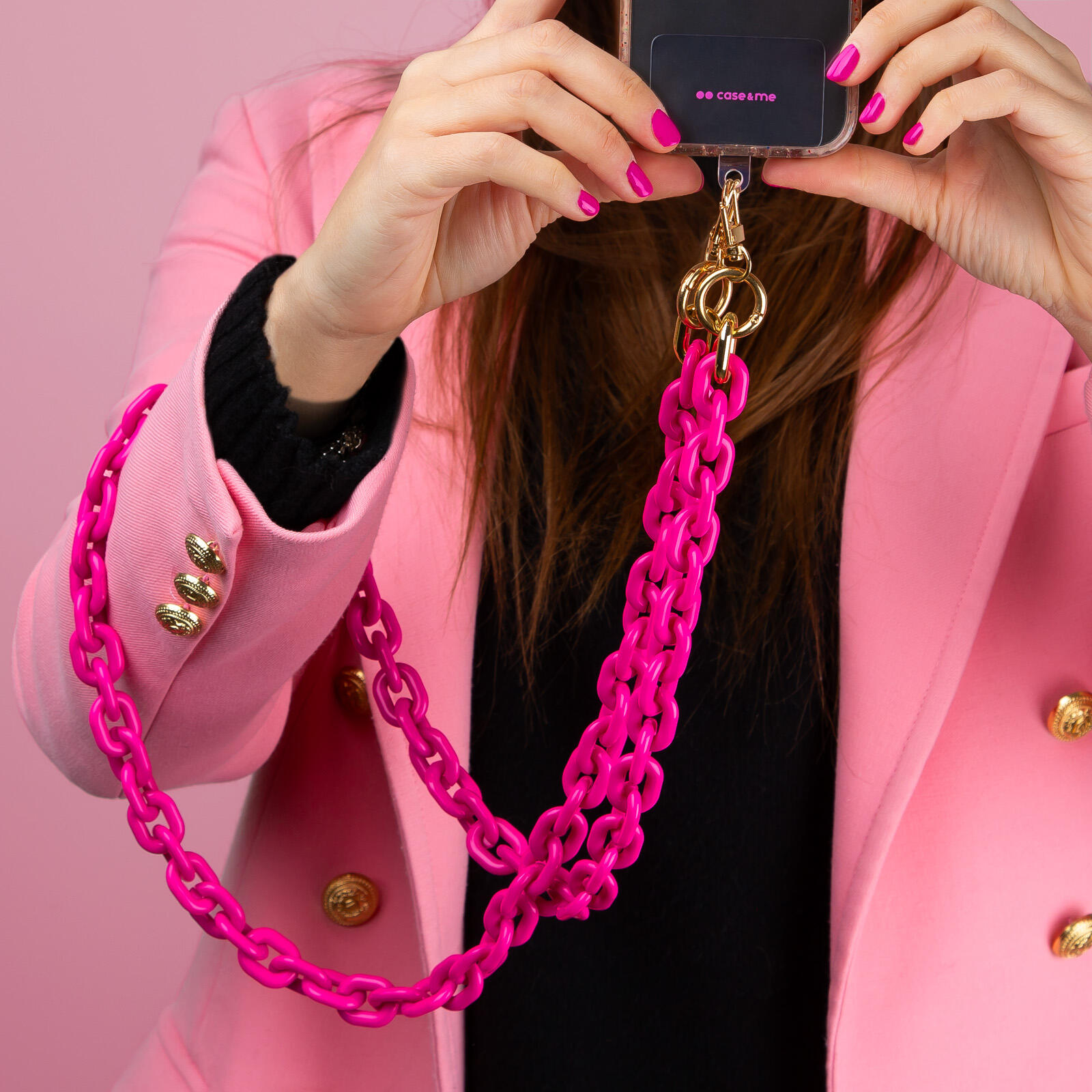 Sac à bandoulière irisé avec chaînette pour smartphones et objets 7/7