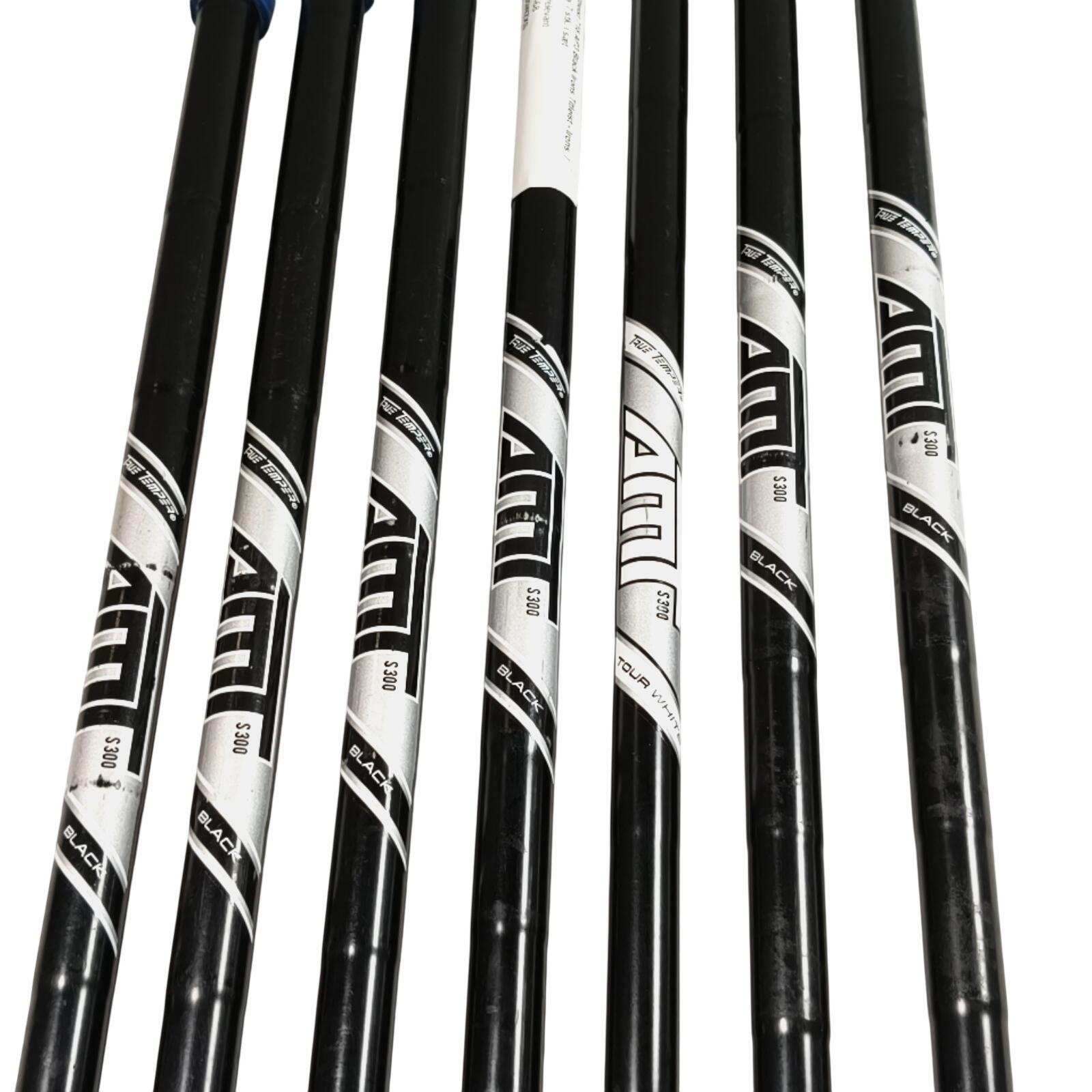 Titleist AP3 718 Blackout IJzerset / 4-PW / Flex Stiff / Staal 4/7