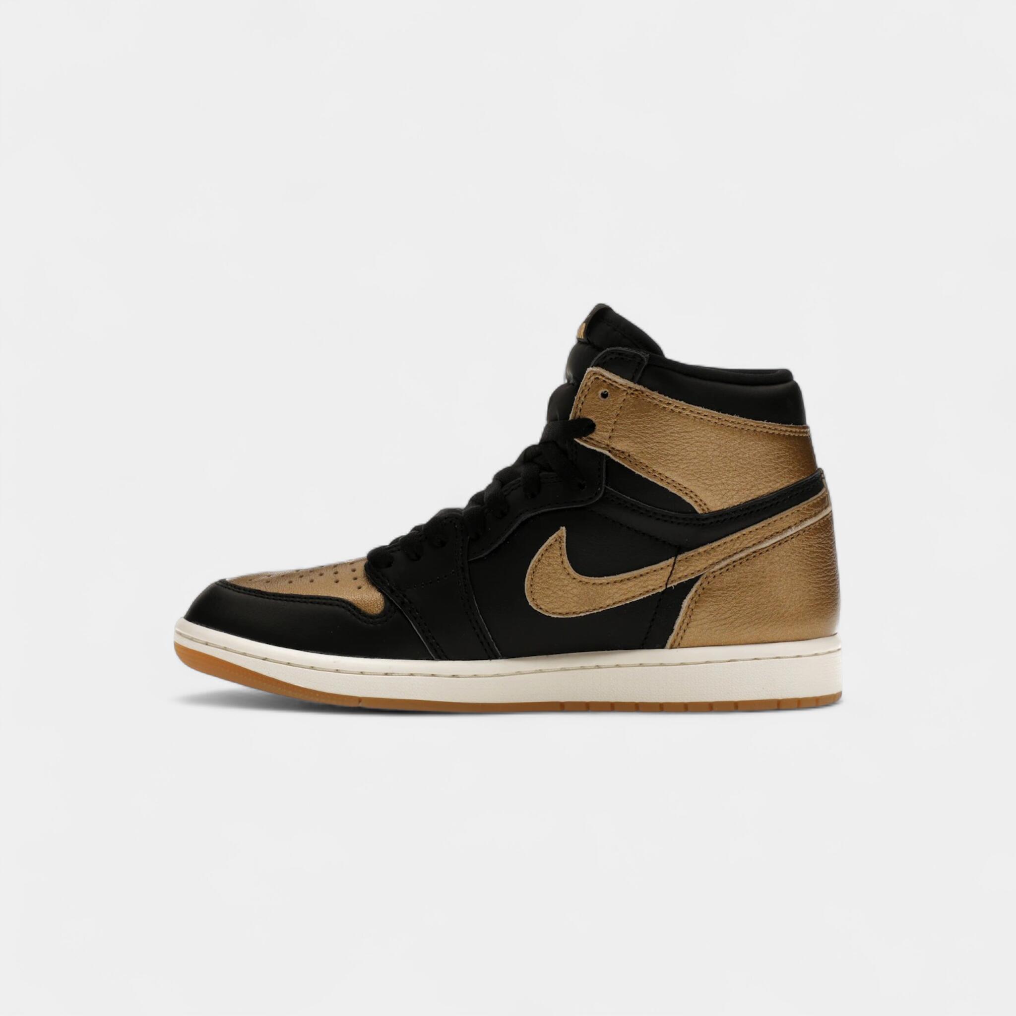 Jordan 1 Retro High OG Black Metallic Gold 4/4
