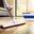 Express Self-cleaning Broom And Its Rectangular Bucket