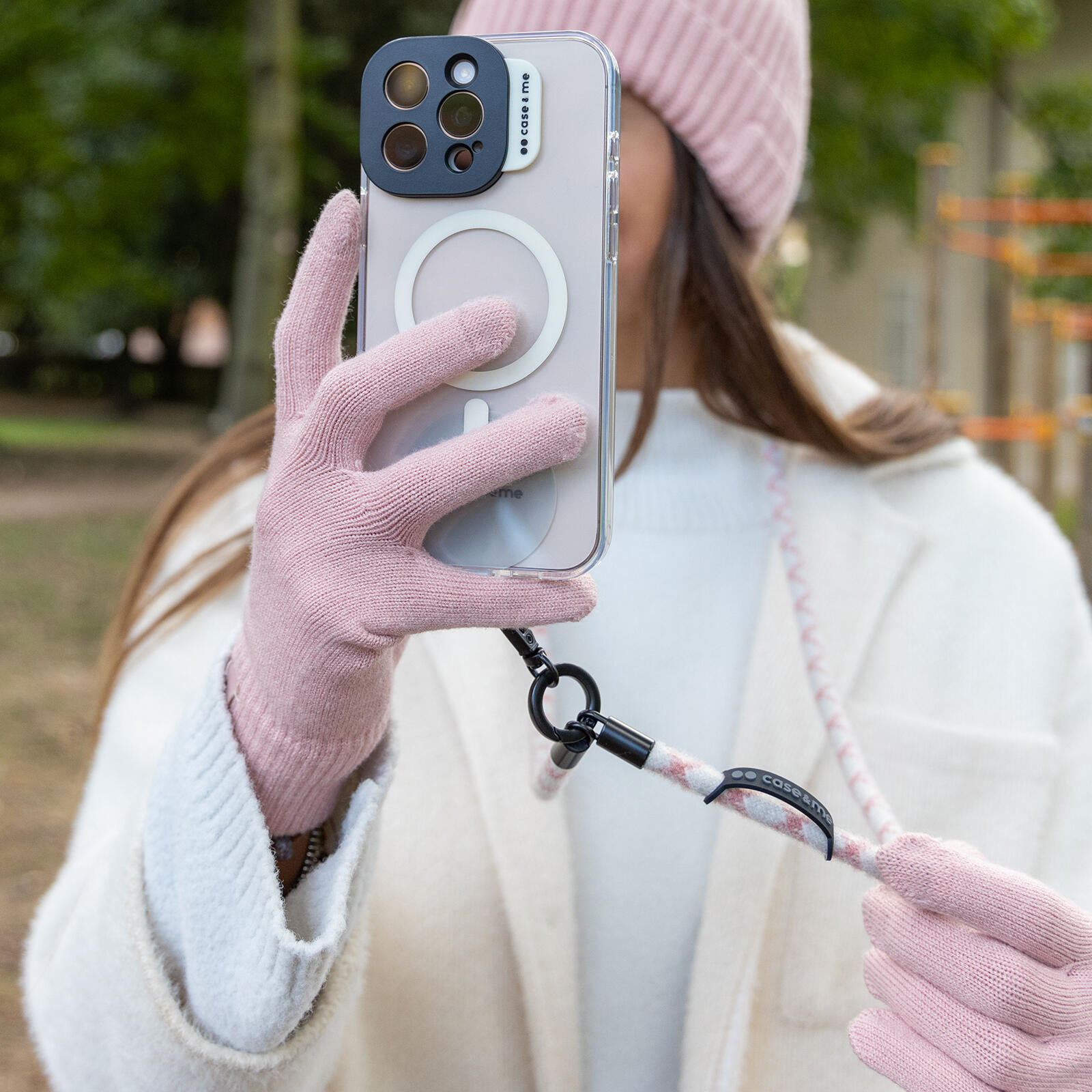 Tour de cou d'hiver pour smartphone 2/4
