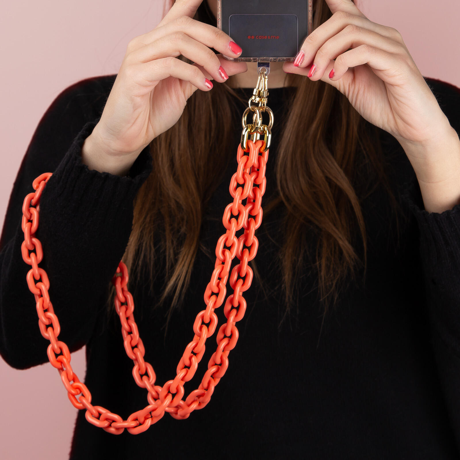 Sac à bandoulière avec chaînette pour smartphones et objets 7/7
