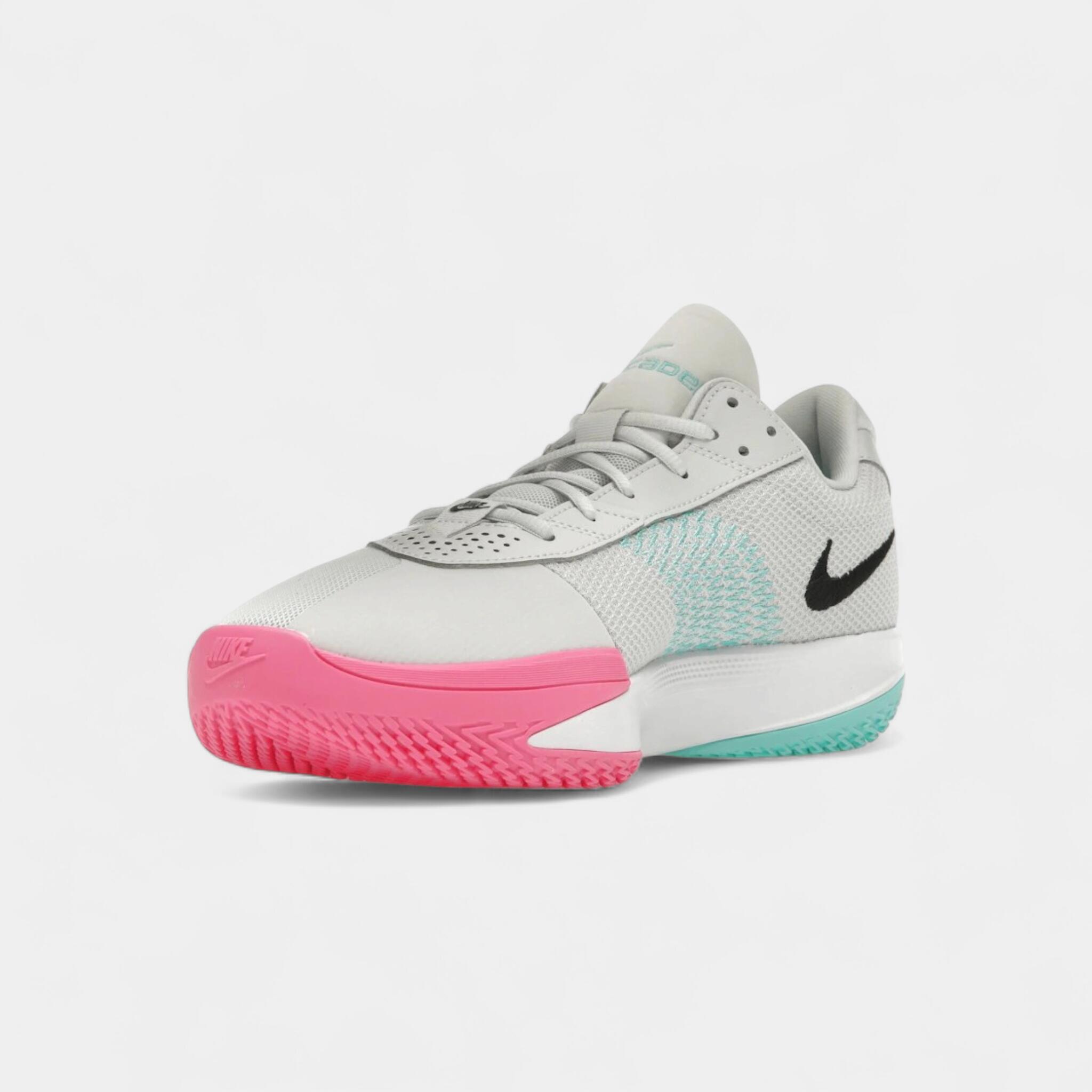 Nike GT Cut Academy Photon Dust Pink Blast Dynamic Turquoise 3/4