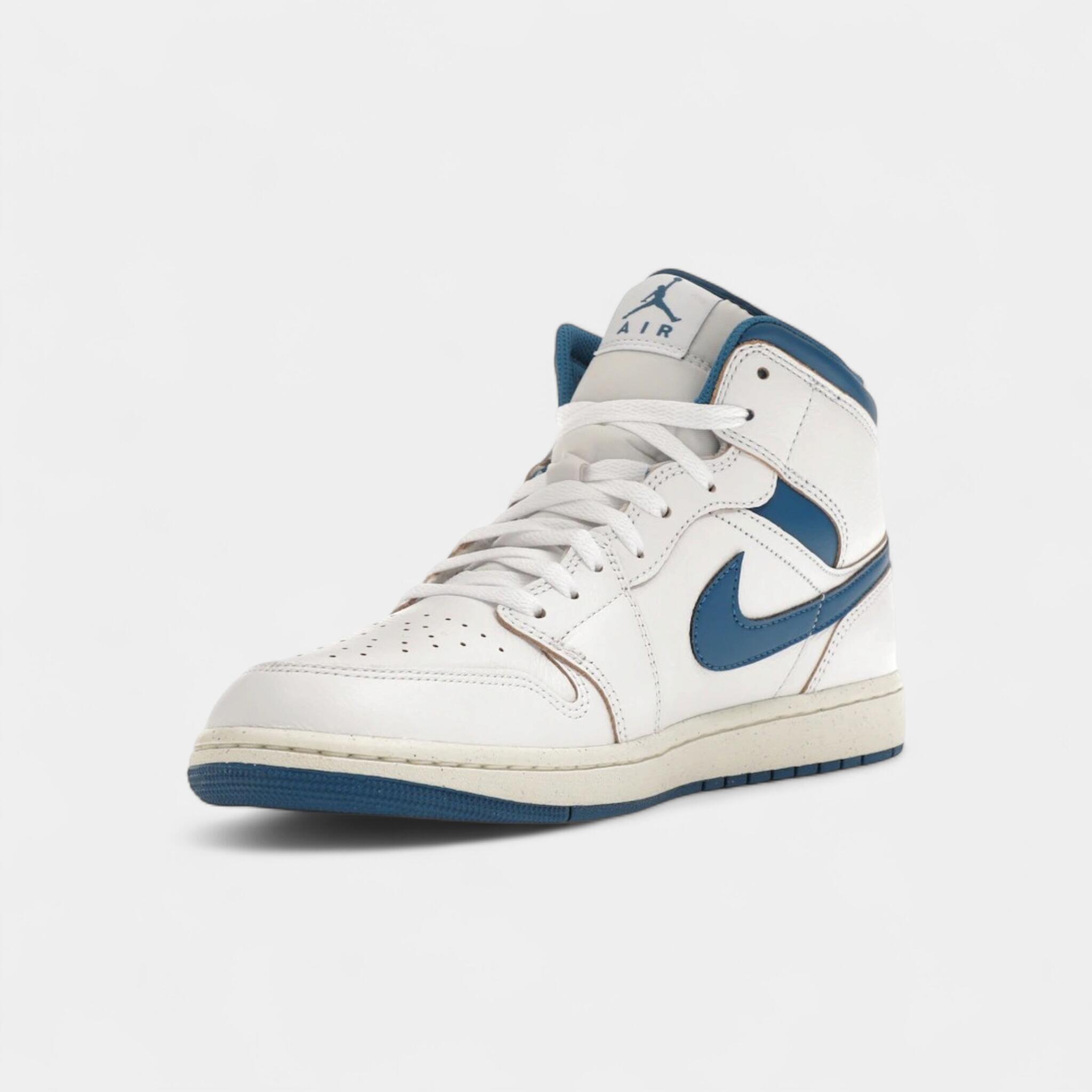 Jordan 1 Mid SE Industrial Blue 3/4
