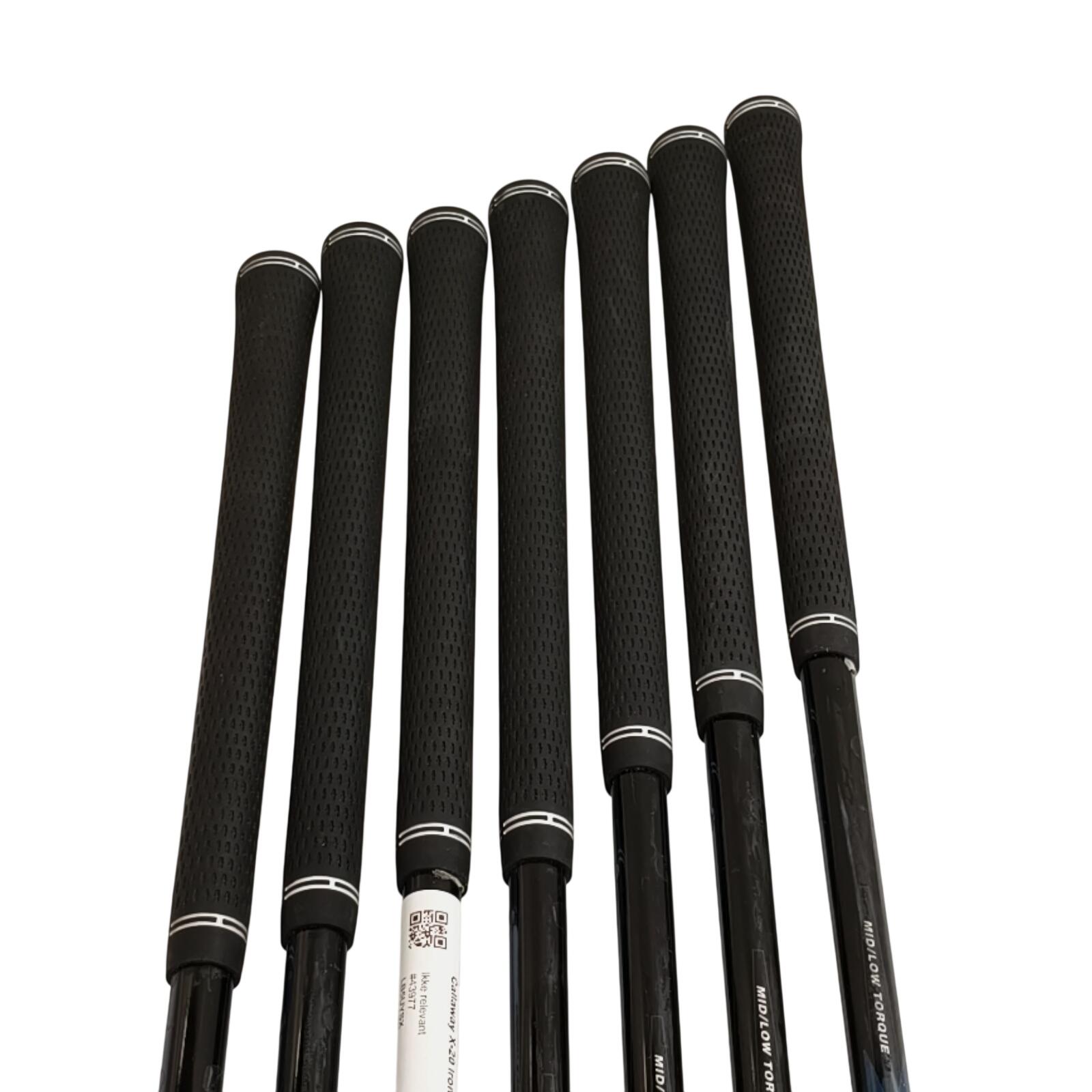 Callaway X20 Série de fers / 4-PW / Flex Regular / Graphite 5/7