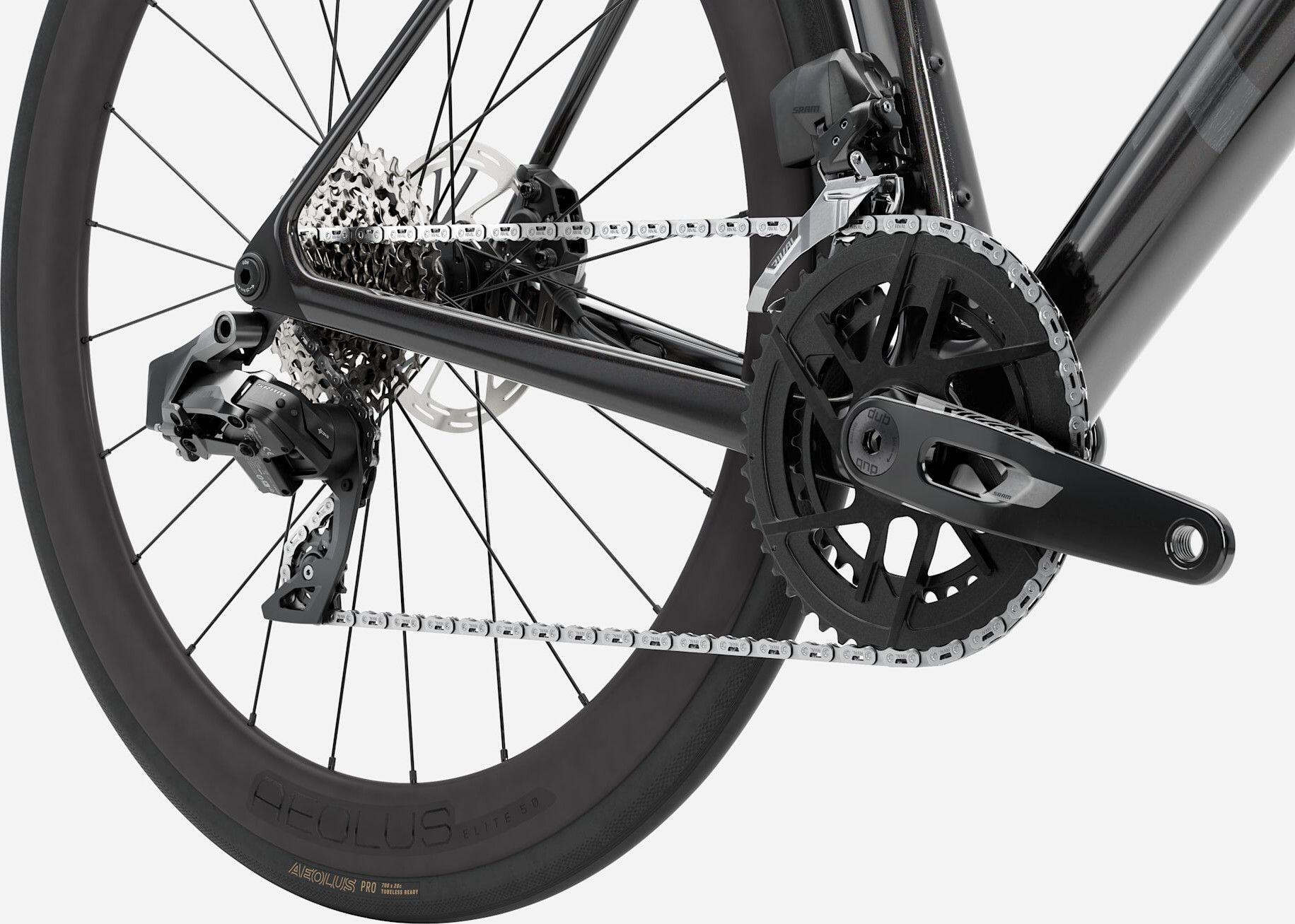 Trek Madone SL 6 Bici da Strada Sram Rival AXS 12V 700 mm Nero Gen. 8 6/6
