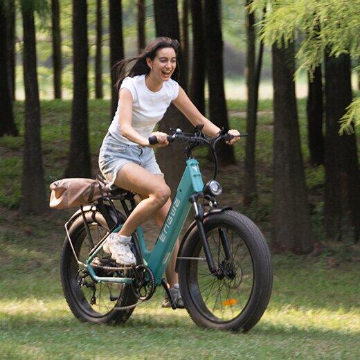 E26 ST Bicicleta eléctrica adulto 250W, 48V 16Ah, neumático ancho 26" 5/7